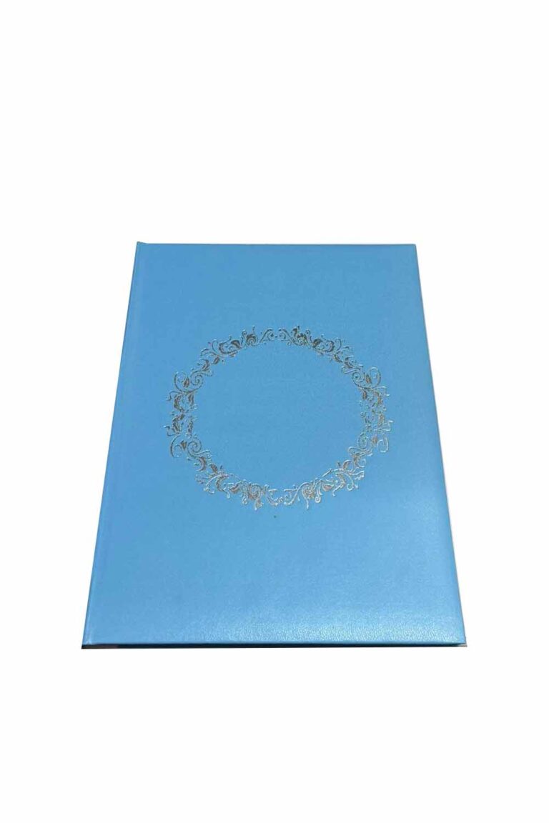 ANI DEFTERİ MAVİ KAPLI BOŞ DEFTER