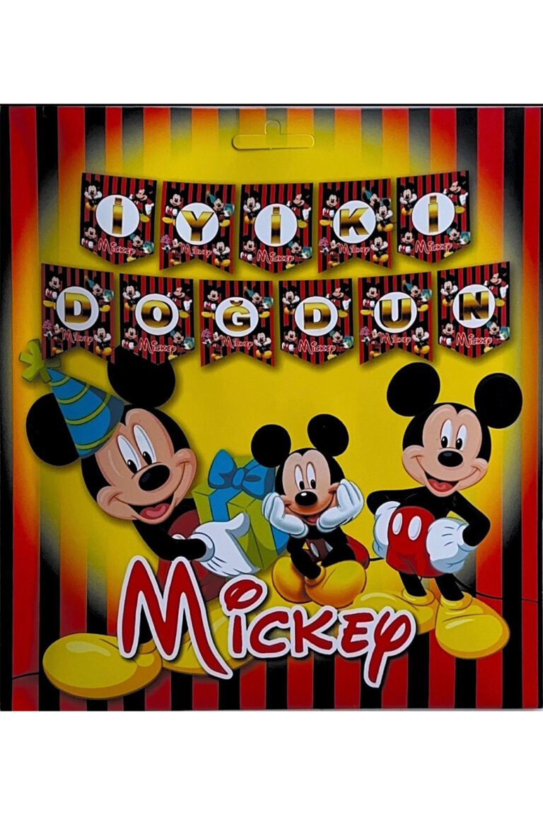 10'LU ALIM İYİKİ DOĞDUN MİCKEY BANNER