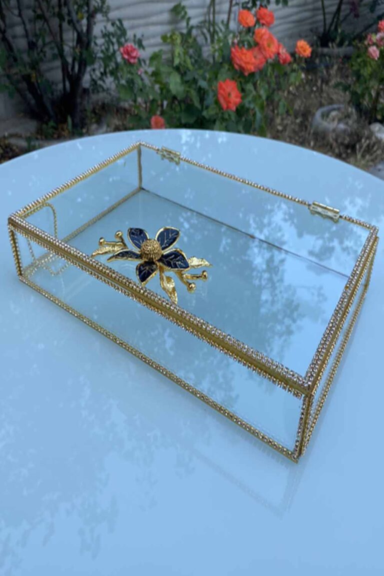 0504 - MANOLYA MODEL TAŞLI 17X25 GOLD GÜMÜŞ