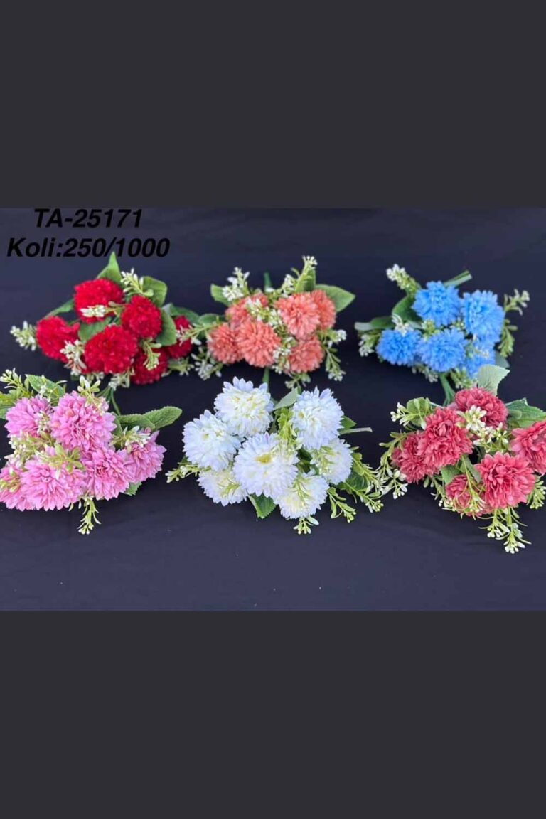 TA-25171 - MİX ORTA DEMET KASIMPATI 6 RENK